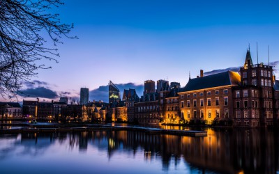 Ochtendfoto’s uit Den Haag: de stad wordt wakker.